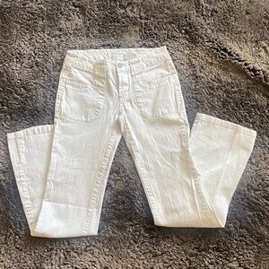 Papaya Women's Crisp White Straight Leg Jeans